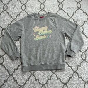 Stoney Clover Lane Target collab Grey Logo Crewneck Women’s size Small